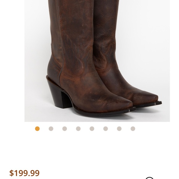 SHYANNE WOMEN'S CHARLENE TALL WESTERN BOOTS - SNIP TOE - Picture 10 of 11